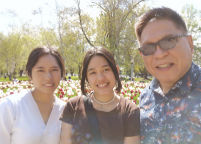 With Talia & Vin Landsdowne Park on Victoria Day- Tulip Festival 2023
